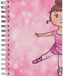 caderno personalizado bailarina