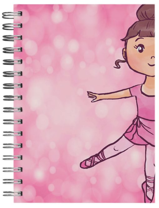 caderno personalizado bailarina