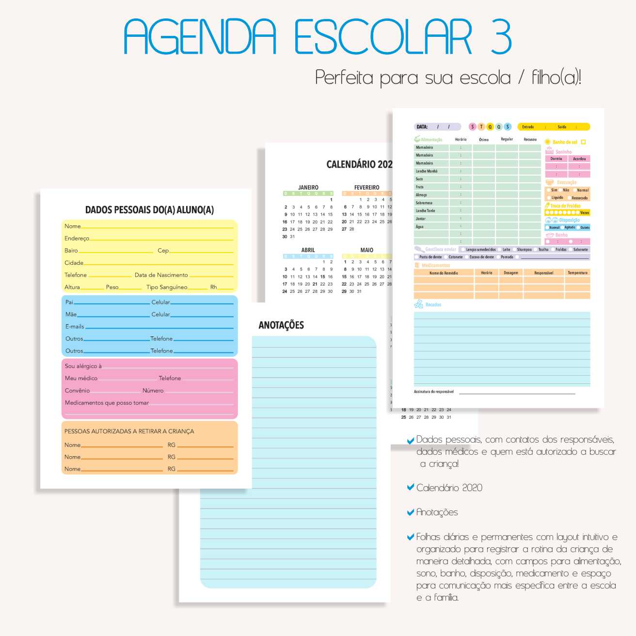 Miolo Digital Agenda Escolar Calend Rio Your Paper